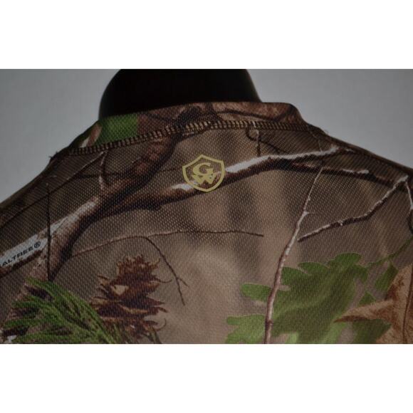40911 Game Winner Hunting Athletic Shirt Realtree Green Polyester Size XL Mens - Picture 6 of 9